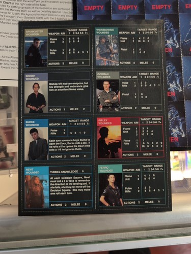 ALIENS Game in Box & The Expansion Set by Leading Edge Games HTF RPG Board Game - Picture 16 of 23