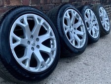 Genuine Maserati Gran Turismo Cabrio 19" Alloy Wheels M145 Pirelli Tyres Silver