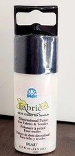 ICE GLITTER SPARKLE Folkart Dimensional Fabric Paint 1.1 oz 32.5 ml Sealed NEW