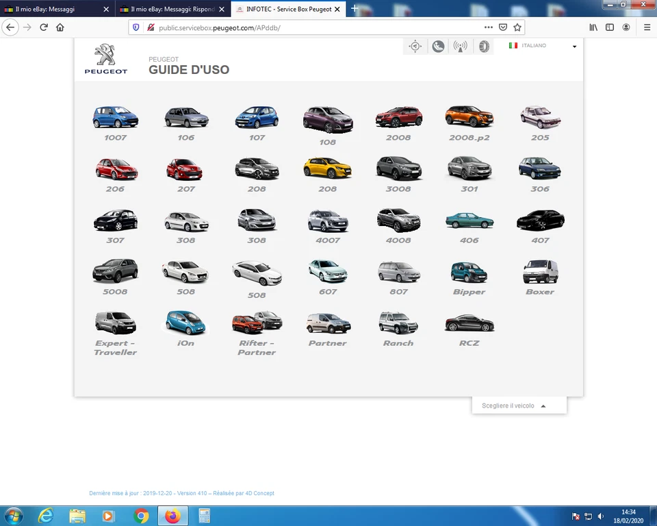 PEUGEOT SERVICE BOX 2014 TIS+EPC+WDS WIRING DIAGRAMS EPC WORKSHOP MANUAL SERVICE - Immagine 2 di 4