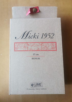 Steiff Micki 1952 Replik limitiert Größe 17cm Art. 401671 OVP Zertifikat