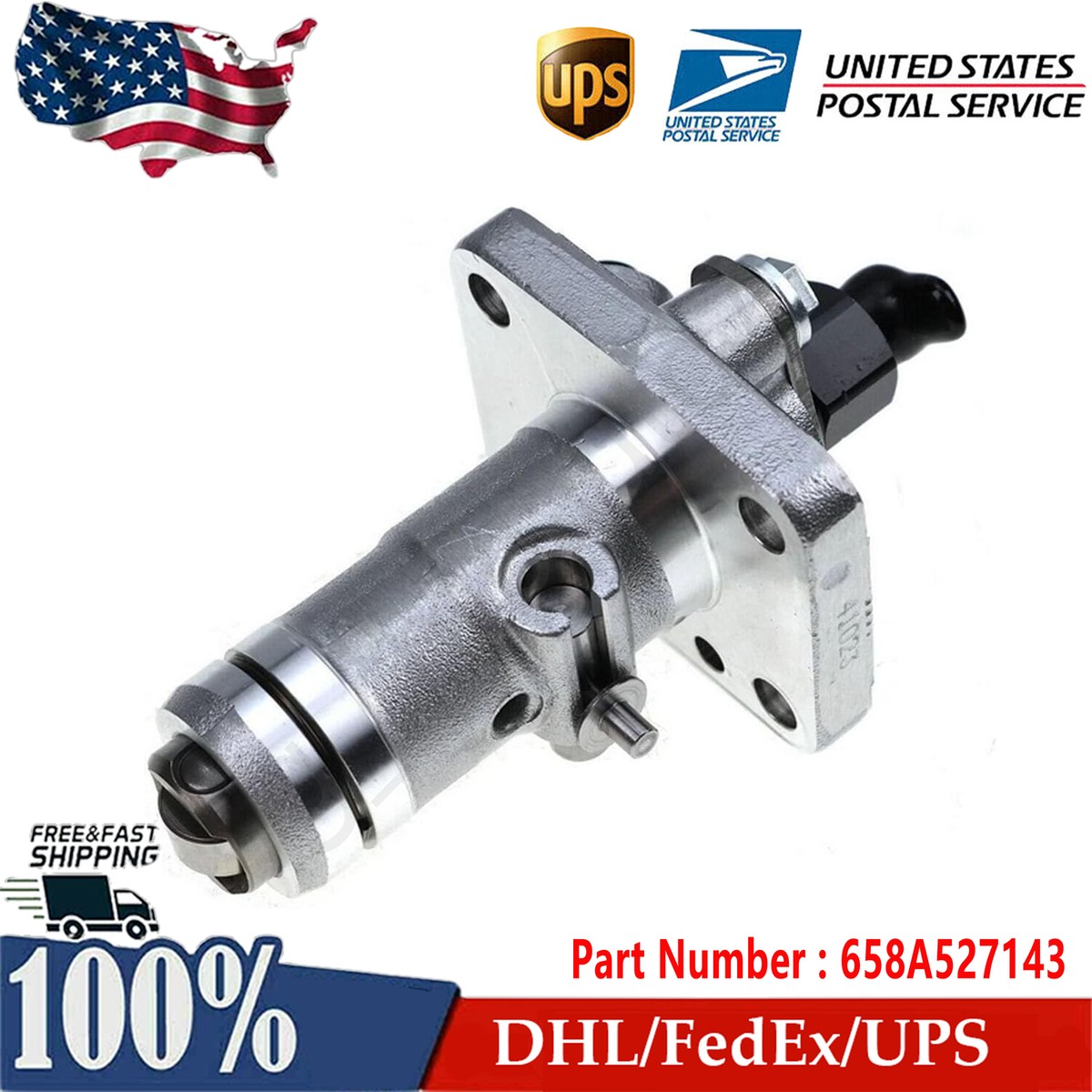 Fuel Injection Pump 658A527143 fits for Isuzu 3LB1 3LD1 4LB1 4LE1