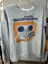 Walt Disney World 50th Anniversary Vault Collection Opens 1971 Sweatshirt Sz S