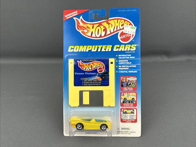 Hot Wheels Computer Cars Power Pistons w/Disk #15454 NIB
