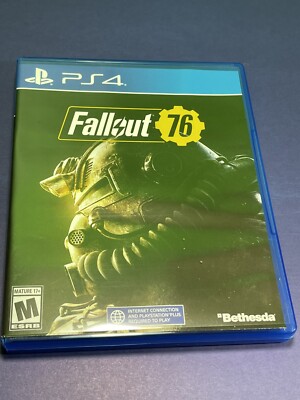 Fallout 76 (Sony PlayStation 4,PS4,2018) Video Game, Complete Tested, Manual!