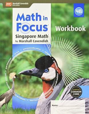 Math in Focus: Singapore Math: Student Workbook, Book B Grade 4 - GOOD