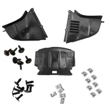 Front Lower Engine Splash Shield Guard Cover Kit for 2004-2007 BMW E60