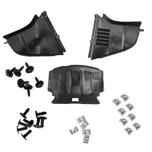 Front Lower Engine Splash Shield Guard Cover Kit for 20042007 BMW E60