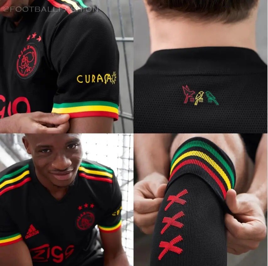 GENUINE Ajax Third Kit 21/22 | Bob Marley Three Little Birds Shirt