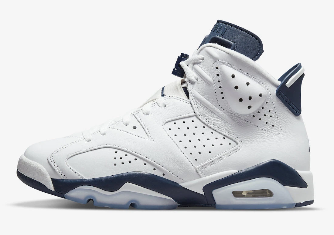 Air jordan 6 all cheap white