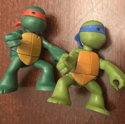 2013 Teenage Mutant Ninja Turtles TMNT Lot of 2 Action Figures Viacom