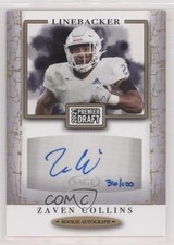 2021 Sage Premier Draft Auto Gold 36/100 Zaven Collins #A128 Auto 7eo