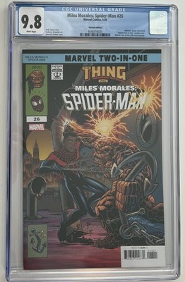 Miles Morales: Spider-Man #26 (2025) Marvel Two In One Variant Cover CGC 9.8