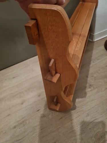 Altes Holzregal, Wandregal, - Gewürzregal, Tellerregal - Bild 7 von 11