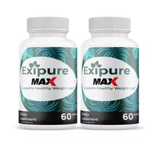 (2 Pack) Exipure MAX Pills, Maximum Strength Original Formula, Weight Management