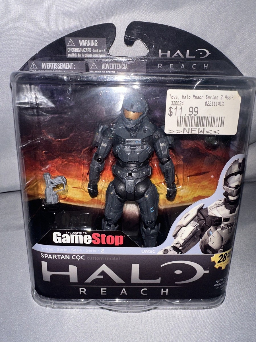 Halo Reach Spartan CQC Custom Series Gamestop Exclusive McFarlane Toys NIB
