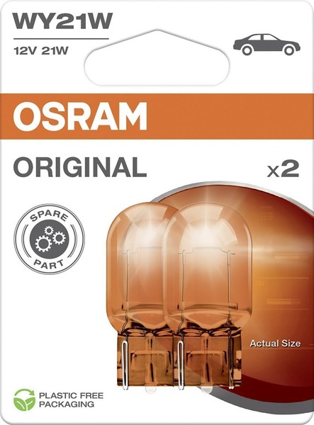 Osram Original WY21W WX 3X16D 12 V/21 W (2Er Blister)-image