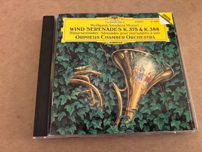 Mozart Wind Serenades Orpheus Chamber Orchestra Deutsche Grammophon 1991 CD
