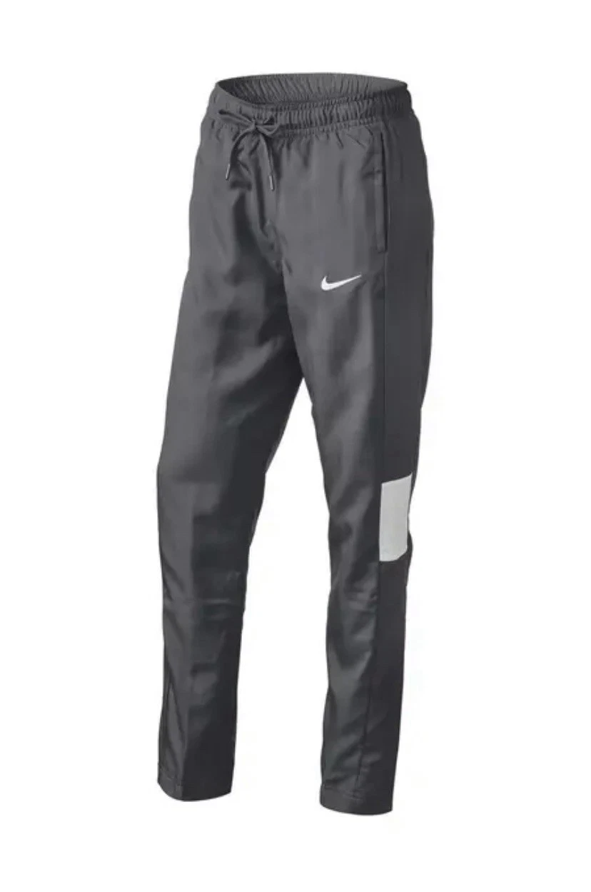 Nike Track Pants Womens Medium Black Dri Fit Dry Windbreaker Warm-Up CJ1805 NWT