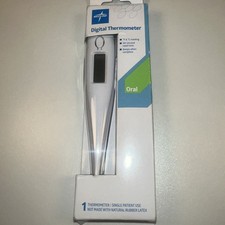 Medline Oral Digital Thermometer  F   C Reading 30 Second Read Time