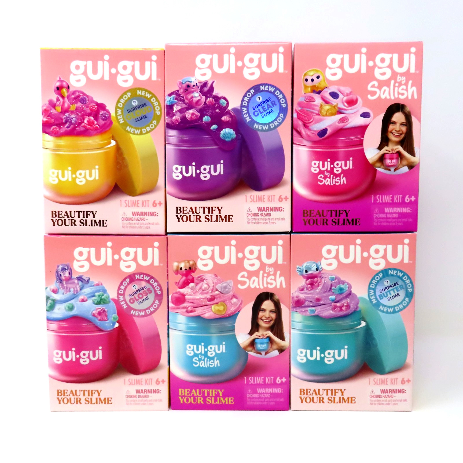 Gui-Gui by Salish Slime ✨ YOU PICK Glossy Clear Cloud Butter Or Salish  Slime!