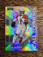 2020 Panini Playoff Kyler Murray Call To Arms Silver Prizm Card Cardinals 