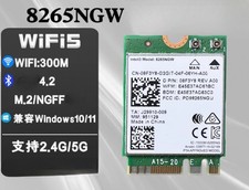 Intel 8265NGW NGFF M.2 Wifi Card for PC Desktop WiFi Bluetooth WIFI5-WIN7/810/11