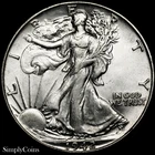 1942 Walking Liberty Half Dollar DDO FS-101 AU About Uncirculated DOUBLED DIE
