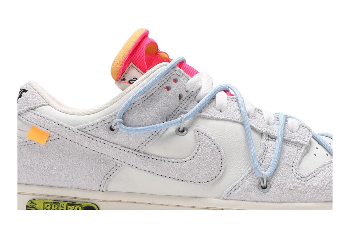 Size 8.5 - Off-White x Nike Dunk Low Lot 38 of 50 for sale online