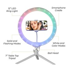 VIVITAR MULTI COLOR RING LIGHT-12