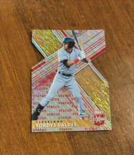 Yordys Valdes 2019 Panini Elite Status Die Cut Red #63 Guardians Indians /99