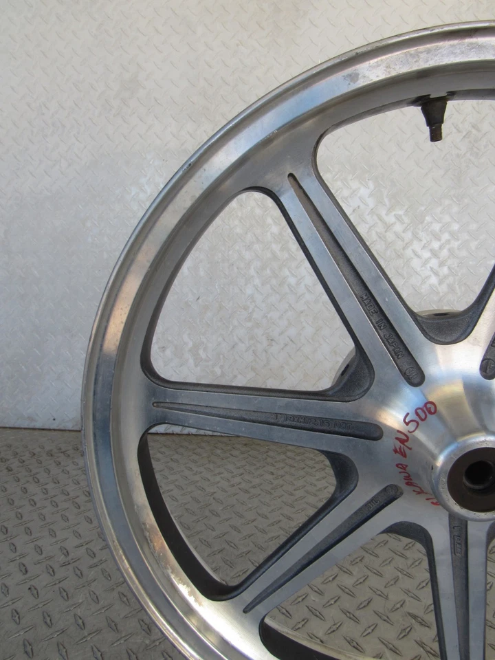 Llanta delantera Kawasaki En500 En 500 1991 91 Vulcan Foto 3 de 4