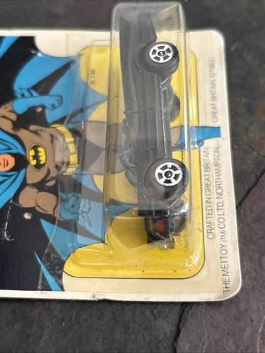 1982 (1976) Corgi JUNIORS BATMOBILE #69 MOC 1:64 - & SEALED USA CARD - Picture 3 of 5