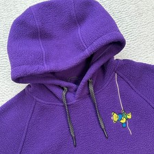 Grateful Dead 686 Hoodie Men Small purple Buttermilk Warm Cozy Sherpa Fleece