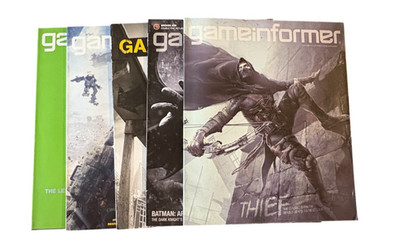 Game Informer Video Game Magazines Issues 240 241 242 243 244 Set of 5 Vtg
