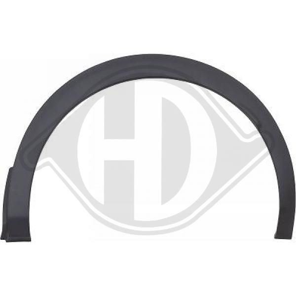 Radlaufleiste H.L. P.3008, Hinten Links FüR Peugeot-image