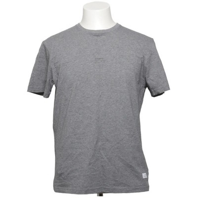 Stampd, T-shirt, Größe: M, Grau, Baumwolle, Einfarbig, Herren #Cop