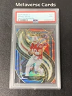 2024 Panini Select Drake Maye RC Rookie Premier Level Tri-Color Prizm /249 PSA 9