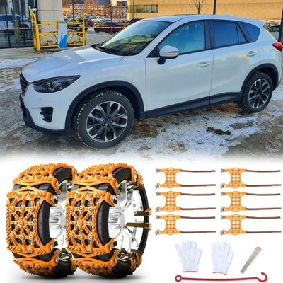 For Mazda CX5 AWD Anti Slip Tire Chains Snow Chain Emergency Traction 175-285mm