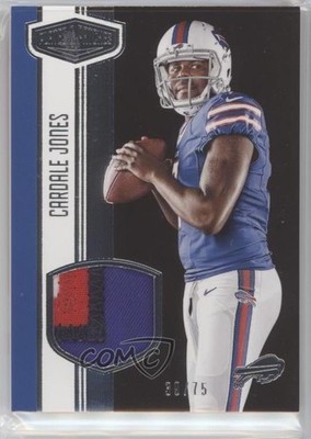 2016 Panini Plates & Patches Rookie Materials 39/75 Cardale Jones #RM-CJ RC 03rx