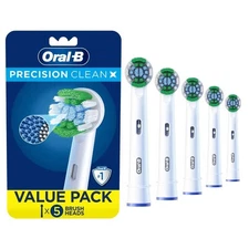 Oral-B Precision Clean X-Filament Replacement Brush Heads Refills Bristles 5ct