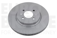 2X Eurobrake Bremsscheibe BelüFtet Ø280Mm FüR KIA Rio III UB