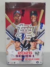 2026 Topps Series 1 MLB Baseball Factory Sealed Hobby Box