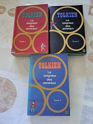 Lot 3 romans - Le seigneur des anneaux - tomes 1 à 3 - le livre de poche - Photo 1/3