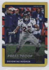 2017 Panini Donruss Press Proof Gold Die-Cut 24/25 Devontae Booker #280 0c3