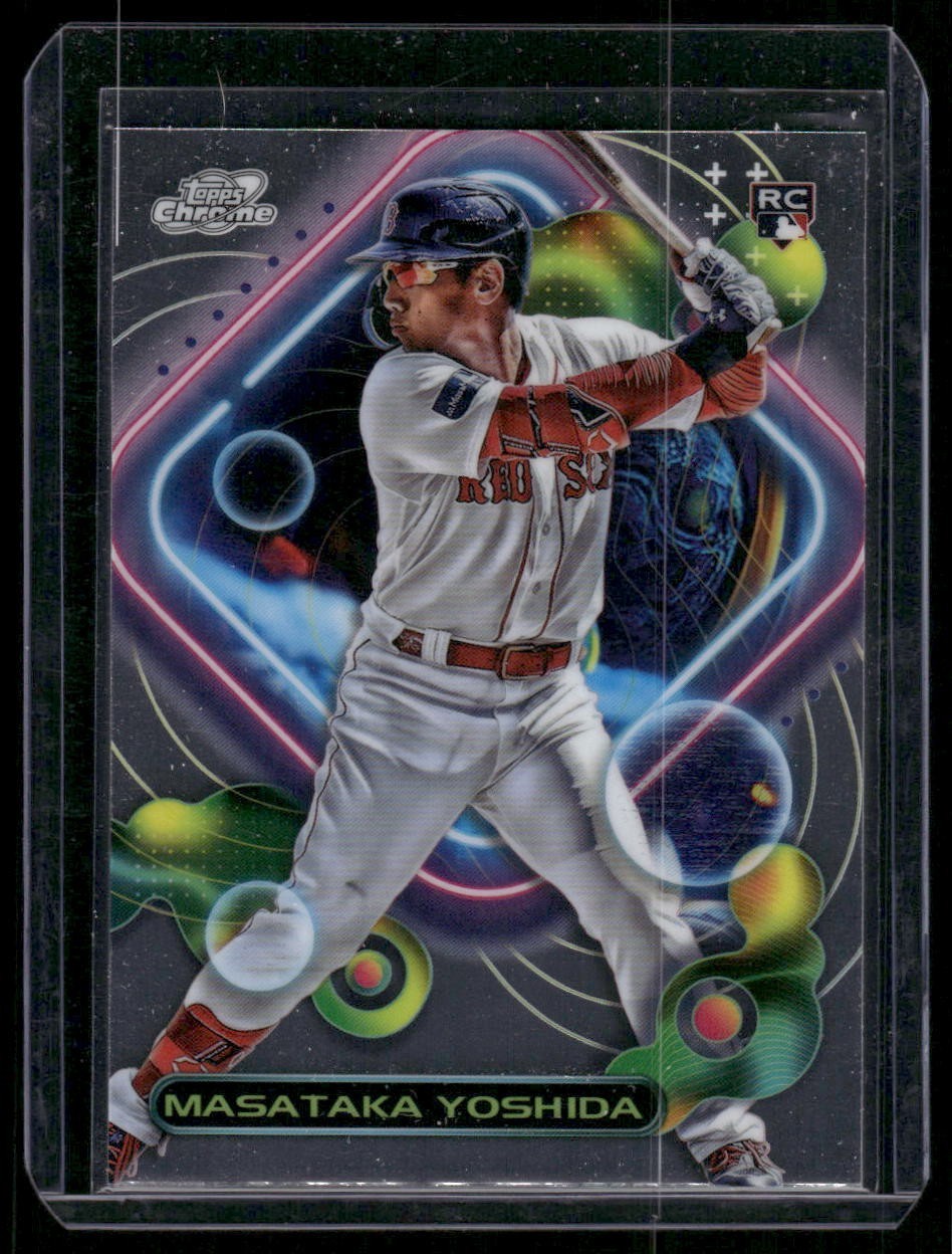 2023 Topps Cosmic Chrome - Masataka Yoshida #185 (RC) FAST SHIPPING RED SOX