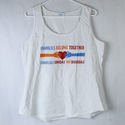 Port & Company XXL Women's Tank Top - Families Belong Together - Pre-Owned