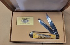 1989 Case XX Trapper Knife with Stag Handles. Limited Edition 5254SS Red Fox