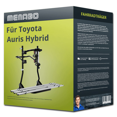 Menabo Fahrradträger Cobra Plus für Toyota Auris Hybrid Fliessheck NEU