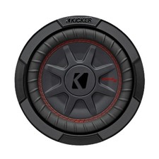 Open Box Kicker 48CWRT82 CompRT Series 8-Inch Subwoofer with Pair of 2-Ohm